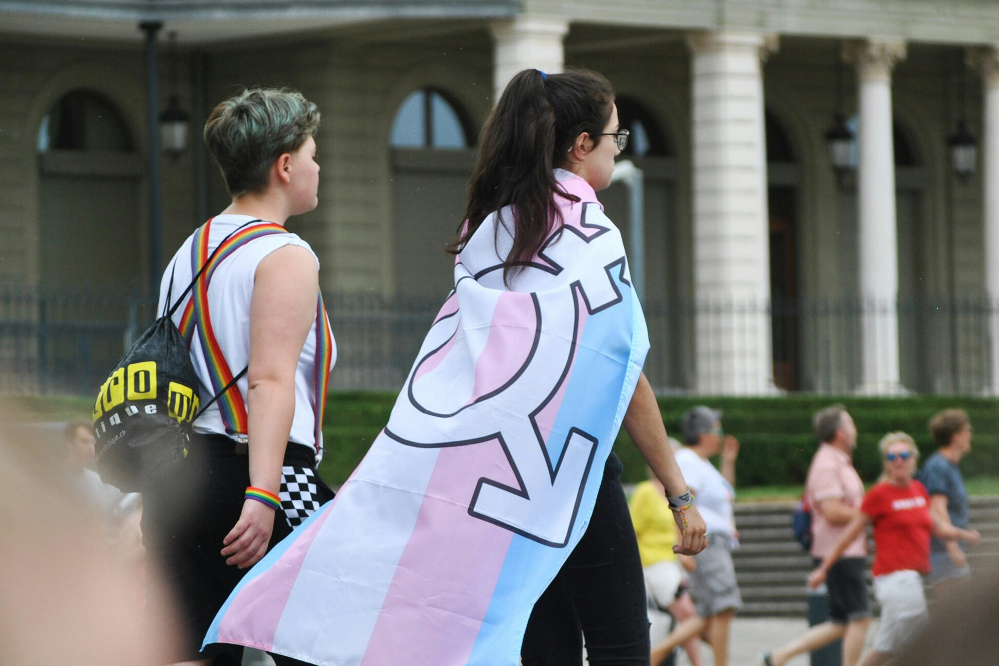 Foto: Trans* demonstrieren. Delia Giandeini Unsplash