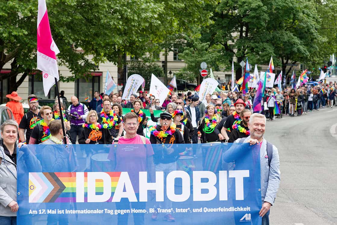 IDAHOBIT 2025. Rosa Liste. Foto: Mark Kamin