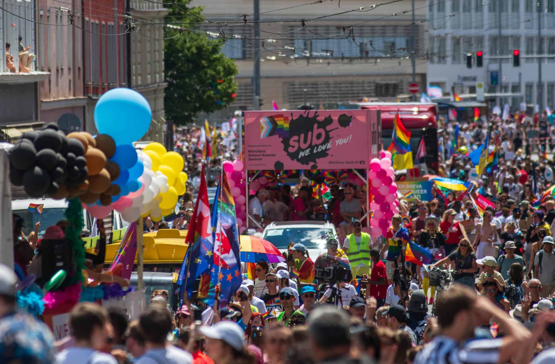 CSD 2026: Pride startet am Freitag! 1 CSD München 2025. Foto Mark Kamin