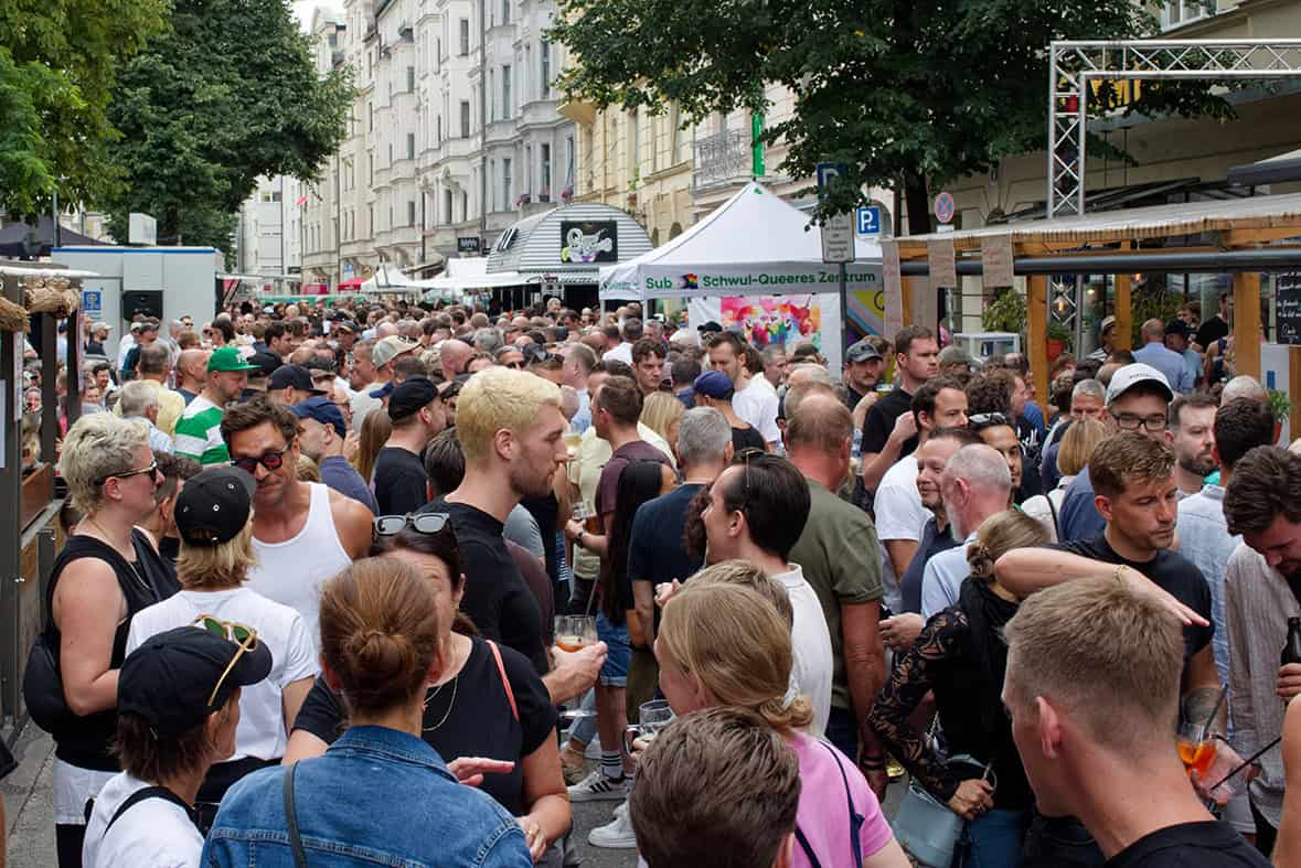 Zum 40sten: Straßenfest mit Dominik Krause 3 Crowd HSSF 2025 Mark Kamin