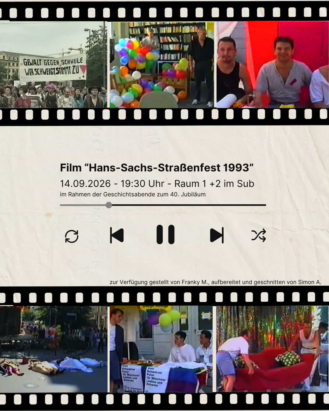Film Hans Sachs Strassenfest 1993