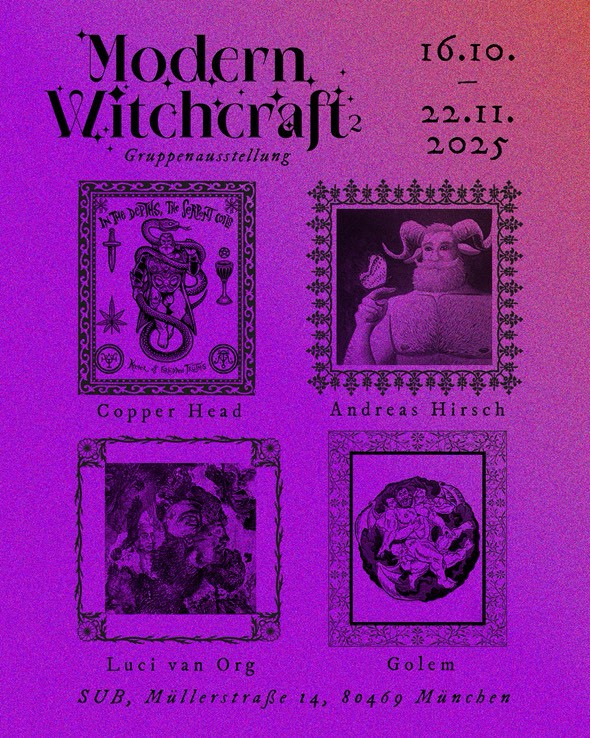 Modern Witchcraft: Vernissage im Sub 1 552775521 3498121010343635 7149638905176984970 n