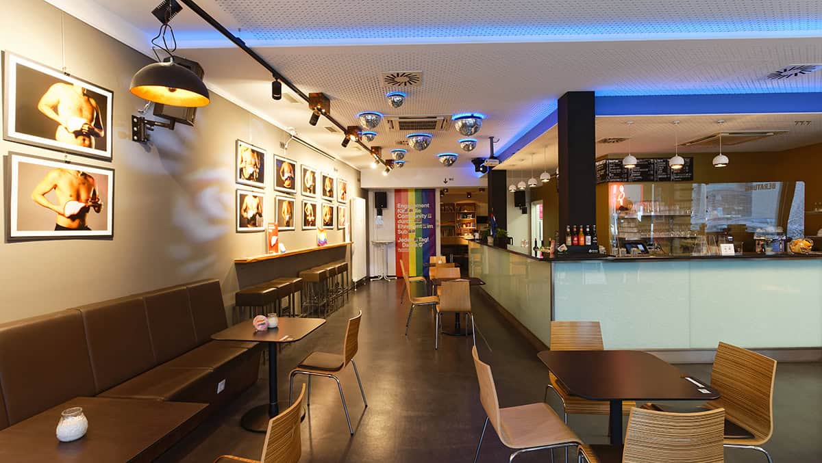 Das neue Café in der Müllerstraße 14. Foto Mark Kamin