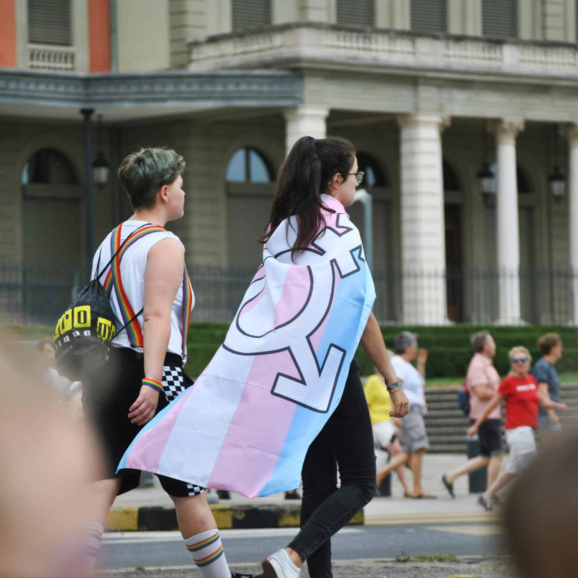 Foto: Trans* demonstrieren. Delia Giandeini Unsplash